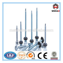 blue zinc-plated Hex Head Self drilling/Tapping screw